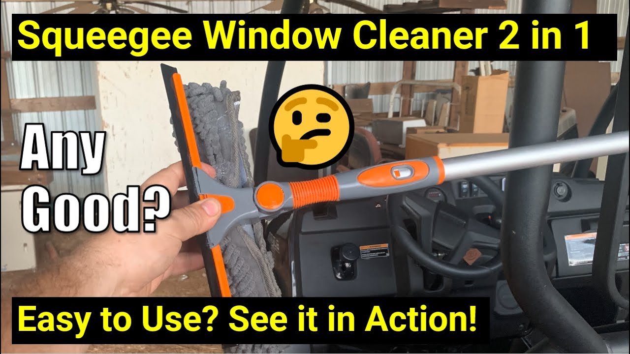 Window Changer Game Changer! Window Cleaning Done Easy? Yes, it is with this 2-in-1 ...
