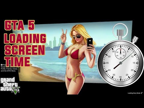 How long does it take GTA 5 to load?