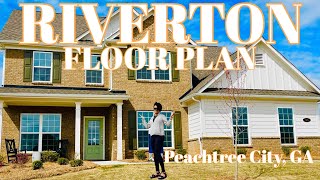 New Construction Riverton Floor Plan in Peachtree City, GA