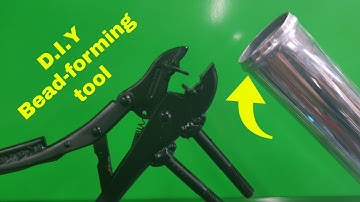 DIY bead forming tool. Finish your intercooler pipes at home with your very own tool