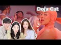 [SUBS] Koreans React to Doja Cat For The First Time  |  Kiss me more MV