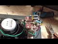 Bush AU31D Desktop Guitar Amp Conversion Part Two Changing the Speaker