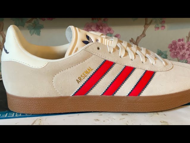 adidas gazelle silver green womens Men's adidas Gazelle Arsenal Terrace Icons Shoes main image 0