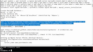 How To Install October Cms With LEMP On Ubuntu 18.04 LTS