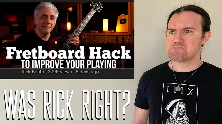 Does Rick Beato's Fretboard Hack REALLY Work?! Unc...