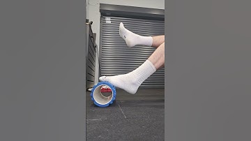 Single Leg Foam Roller Hamstring Bridge