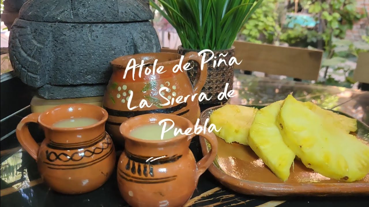Atole de Piña Casero 🍍 | Receta Tradicional Mexicana Delicioso y Cremoso. Sin leche 
