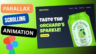 PARALLAX SCROLLING ANIMATION IN FIGMA| BEGINNER TUTORIAL| EASY AND SIMPLE | UI DESIGN