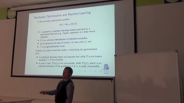 P. Richtarik mini-course: "A Guided Walk Through the ZOO of Stochastic Gradient Descent Methods"