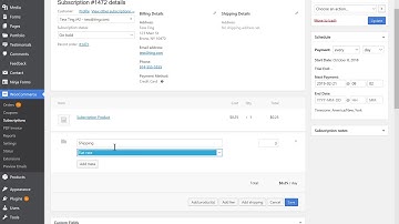 Add shipping to a subscription product in WooCommerce