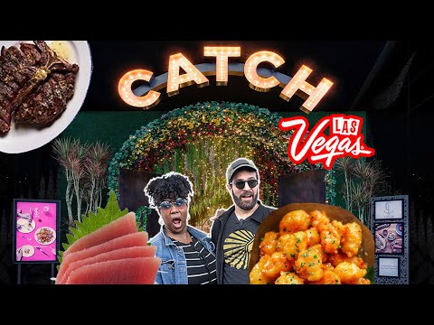 Awarded One of the BEST RESTAURANTS IN LAS VEGAS by @FoodNetwork | Eating at CATCH Las Vegas