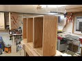 Dovetail Oak Cabinets with Incra Tools Part 3b, Assembly and finish