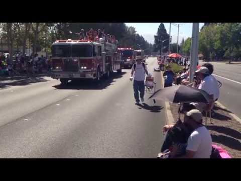 2014 Fremont, CA 4th of July Parade. Fremont Fire Dept.