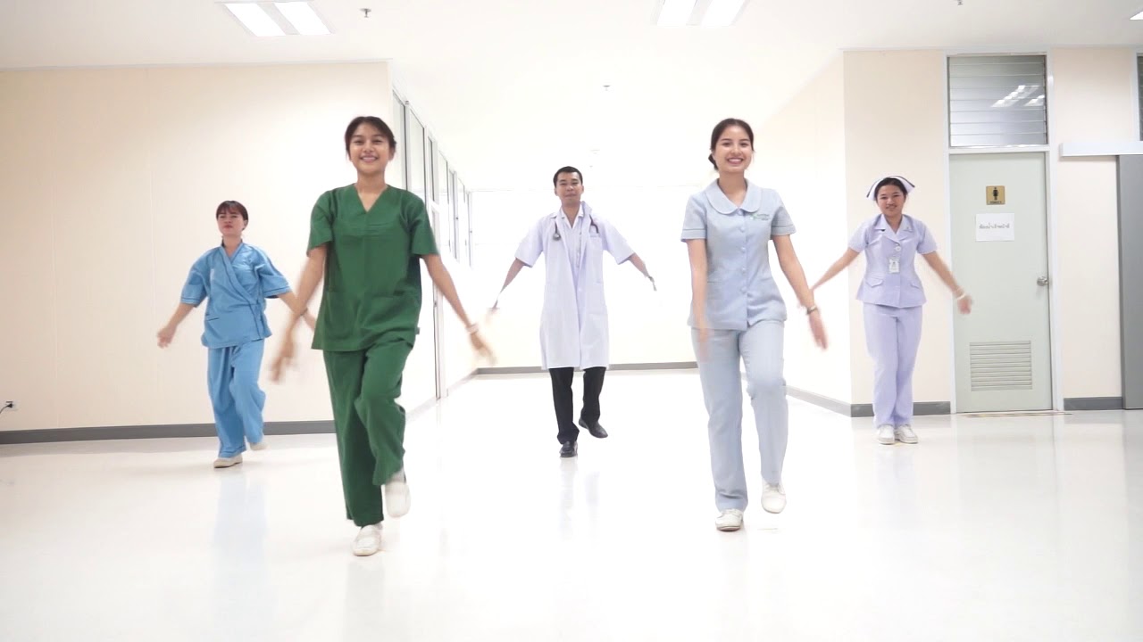 ท่ากายบริหารประกอบเพลงดูแลด้วยใจ โดย opd ศัลยกรรม เวอร์ชั่น2