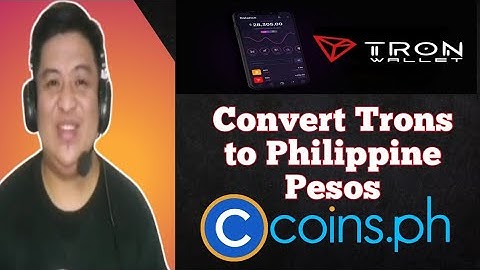 How to withdraw from tron wallet to coins pH I Convert tron to Pesos