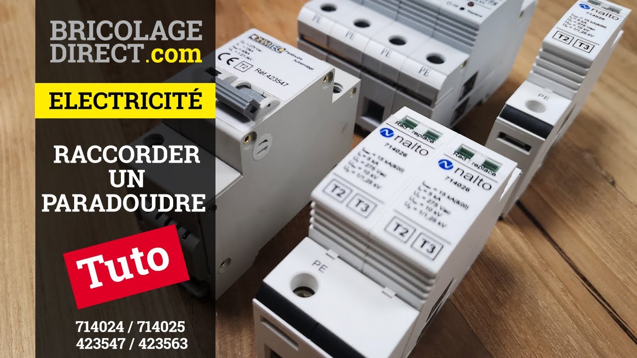 Parafoudre Legrand : comment installer un parafoudre pour protéger son  installation électrique ?  #LesTutosLegrand Les récents orages nous  rappellent que le risque d'être touché par la foudre est bien réel. Dans