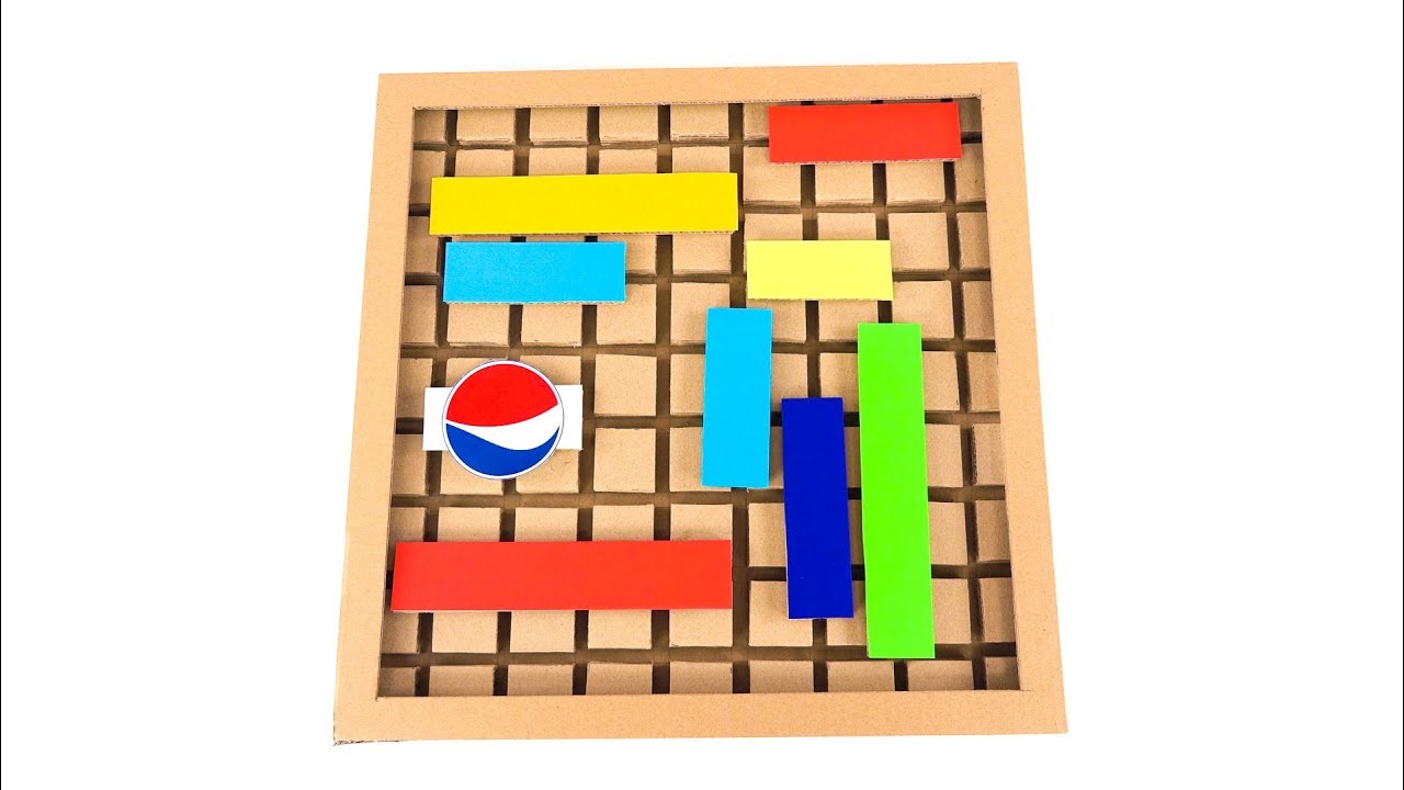 Making a Puzzle Board Game from Cardboard YouTube