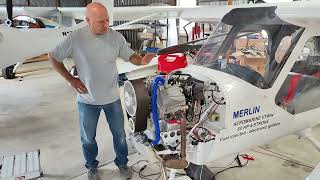 Merlin with 800cc V Twin Test