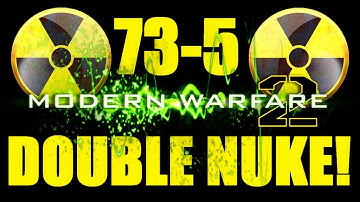 MW2: 73-5 Double MP5K/SPAS-12 Nuke on Scrapyard!
