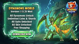 Dynamons World Mega MOD APK v1.13.25 | Unlimited Money, Shards & All Suits Unlocked screenshot 5