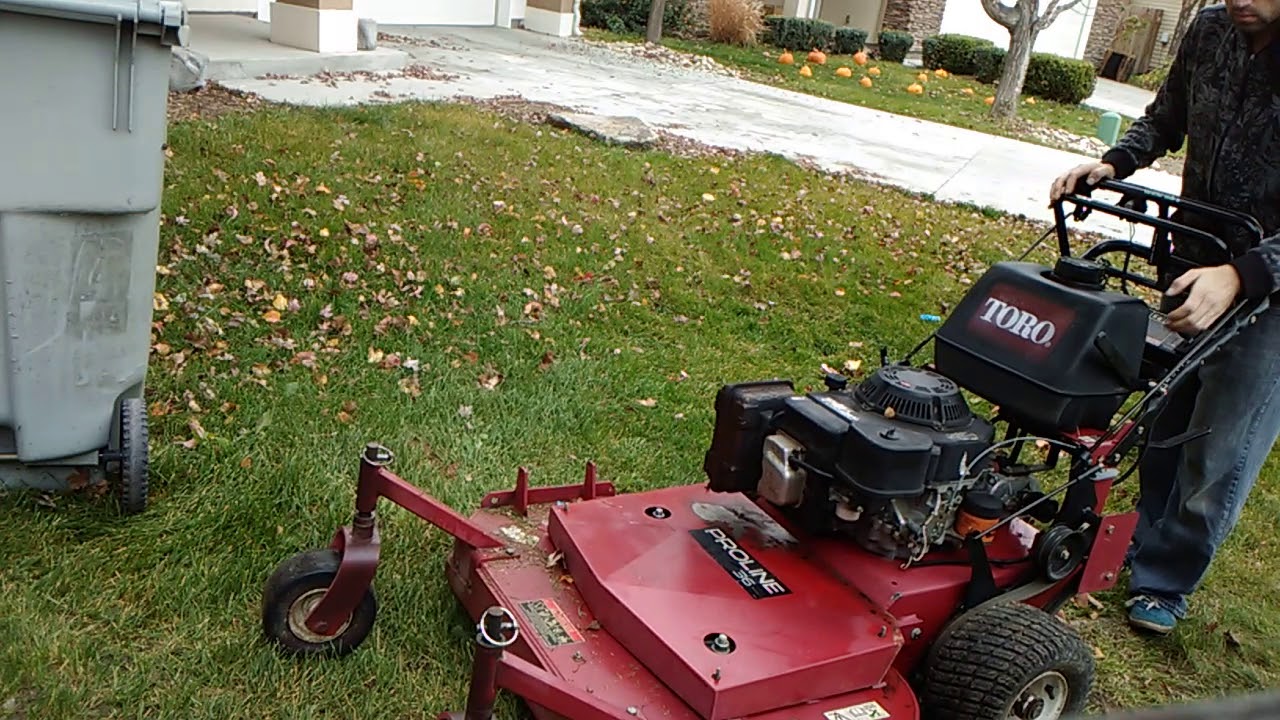 Toro Proline 36" For sale Cadwell ID - YouTube