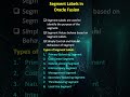 What Are Segment Labels in Oracle Fusion ? Segment Labels #OracleFusion #SegmentLabels #COA