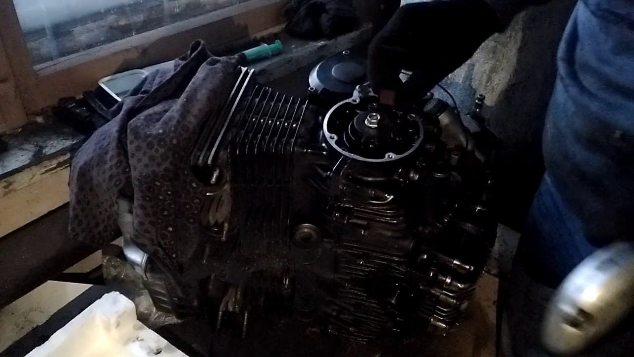 Контрактный двигатель cb750