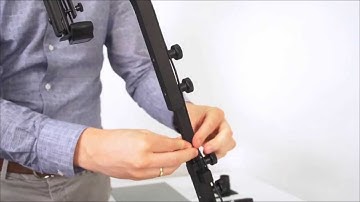 How to assemble and use the Mobile Device Stand for Tobii X2 Eye Trackers