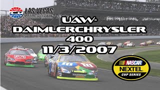 Nascar Nextel Cup Séries - UAW DaimlerChrysler 400 at Las Vegas - 11-3-2007