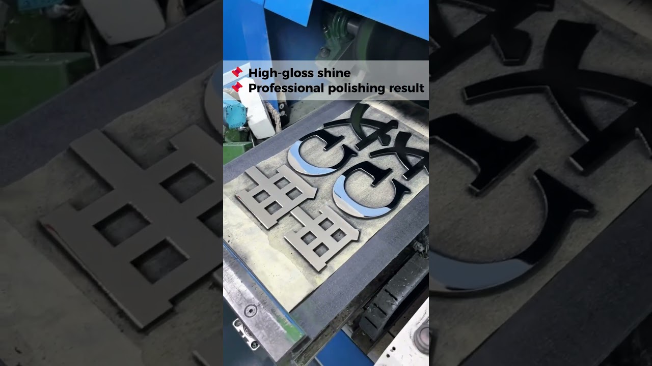 Mirror Polishing on Stainless Steel Laser Cut Parts