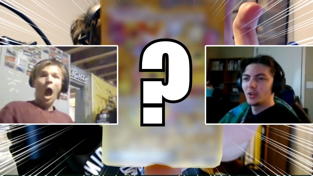 Opening Pokemon Cards While My Friends Watch