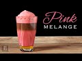 How to make pink melange coffee at home  specialty coffee drinks 5