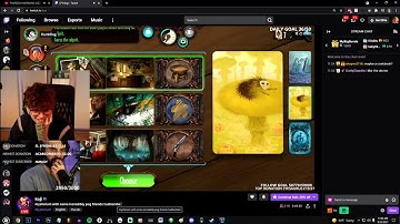 Steve watching Koji pick the wrong character in Mysterium on his stream