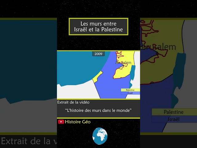 Les murs entre Israel et la Palestine