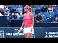 Ivanovic versus Azarenka Tennis Highlights