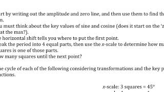 Graphing Sine and Cosine day 3 - Change in Period