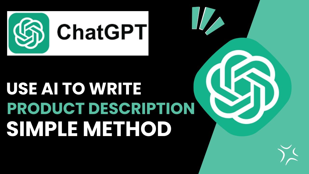How To Use Ai To Write Product Descriptions - YouTube