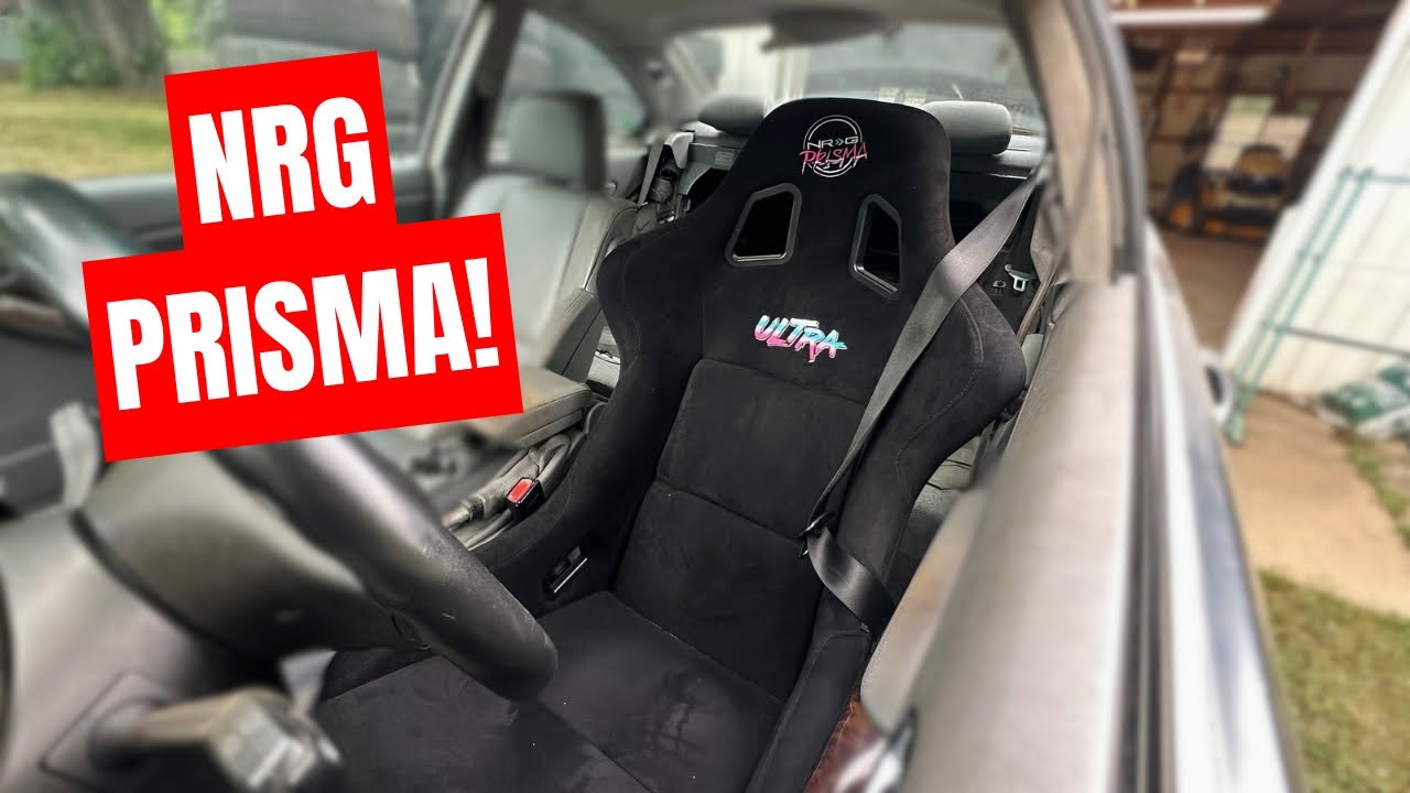 NRG Prisma Bucket Seat Install! | E46 Gets a HUGE Upgrade