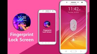 Fingerprint lock screen screenshot 2
