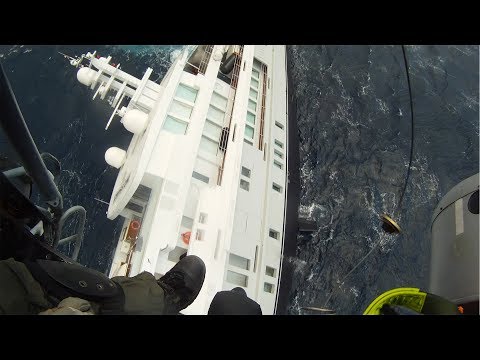 GoPro: Coast Guard Rescues Sinking Yacht