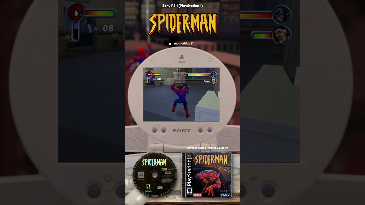 PERFECT WEB SWING 🕸️ | Nostalgia Trip with PS1 Spider-Man (2000) 
