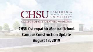 CHSU College of Osteopathic Medicine New Campus Construction Drone Video