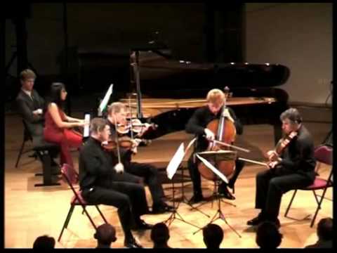 Schumann quintett, Shani Diluka with the Prazak Quartet