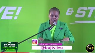 Marlene Malahoo Forte | Full Speech |St James West Central Constituency Conference June 1st 2025