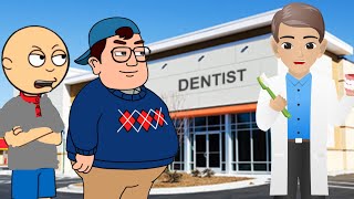 Clic Caillou And Bob Misbehaves At The Dentistgrounded