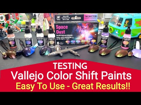 Got some vallejo colorshift paints in the mail today. I don't even know  what to say, I'm blown away! Looking forward to picking out the details  tomorrow! : r/minipainting