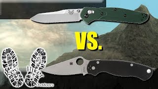 Benchmade 940 vs Paramilitary 2 FULL Test #KnifeThursday Ep.31