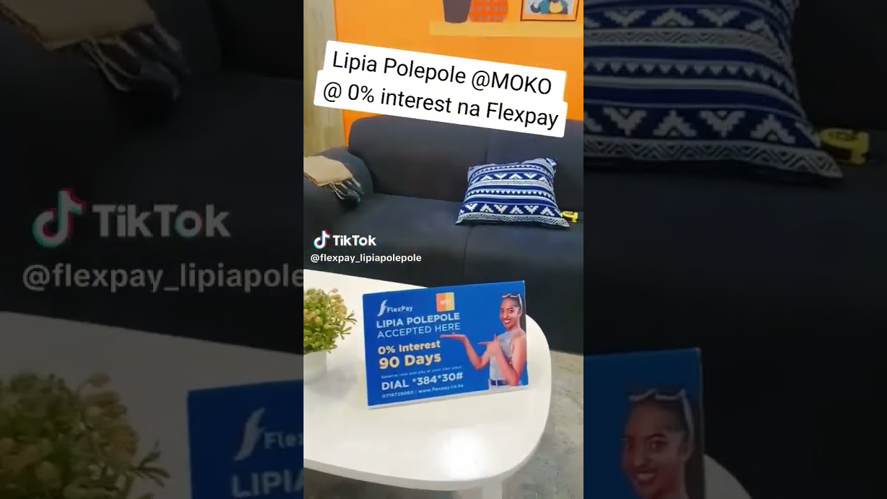 How to Lipia polepole Matress at Moko with Flexpay Kenya 