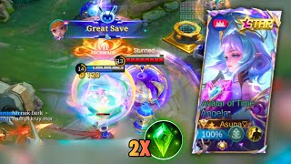 Download Lagu Avatar of Time Angela 2 Holy Crstal Build In Rank !! Mobile Legends MP3