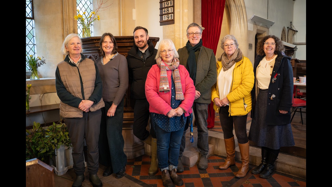 sustainable church flowers video for General Synod